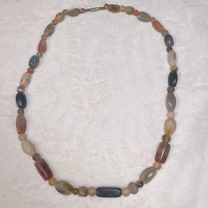 Vintage Varied Agate Necklace